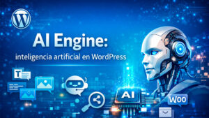 Inteligencia artificial en WordPress - ilustracion