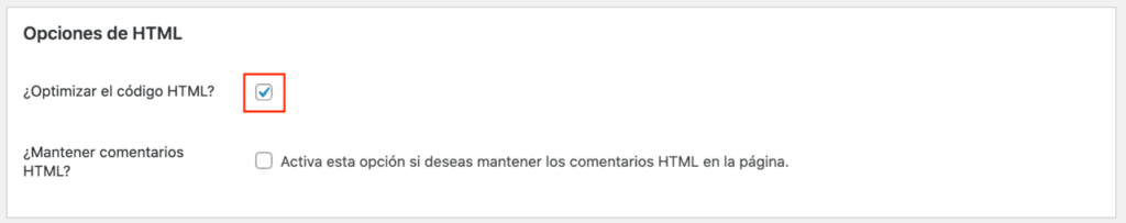 Autoptimize en WordPress-5