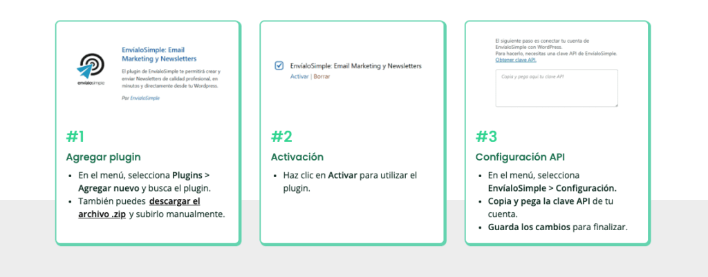 Cómo conectar Envialo Simple con WordPress 2 Como conectar Envialo Simple con WordPress-2