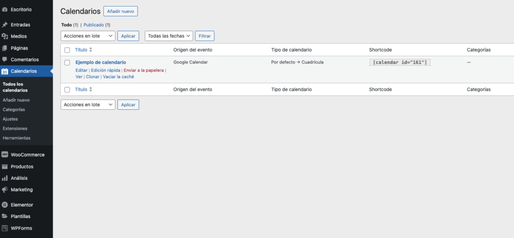 Cómo implementar Google Calendar en WordPress-15
