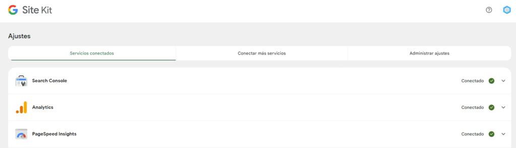 Configurar Google site kit para WordPress-5