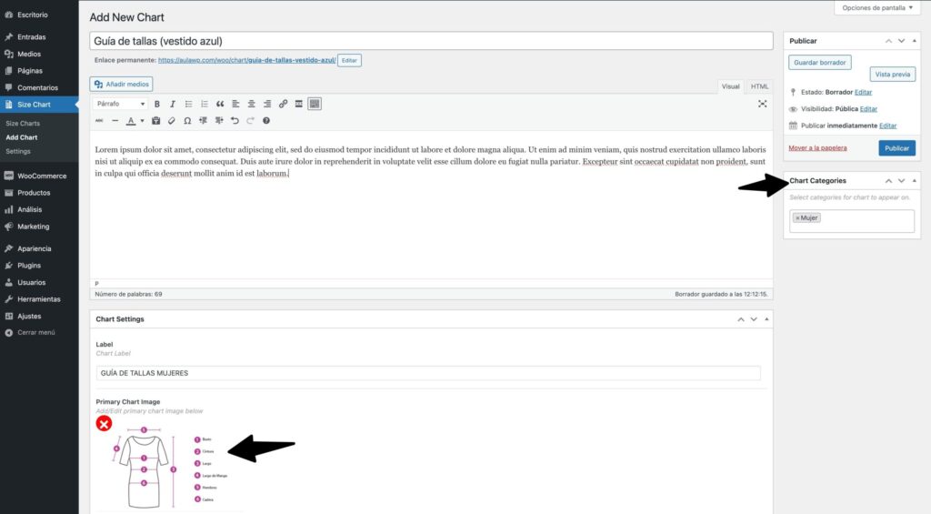 Guía de talles en WooCommerce-4