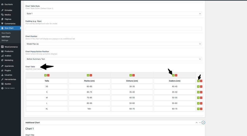 Guía de talles en WooCommerce-5