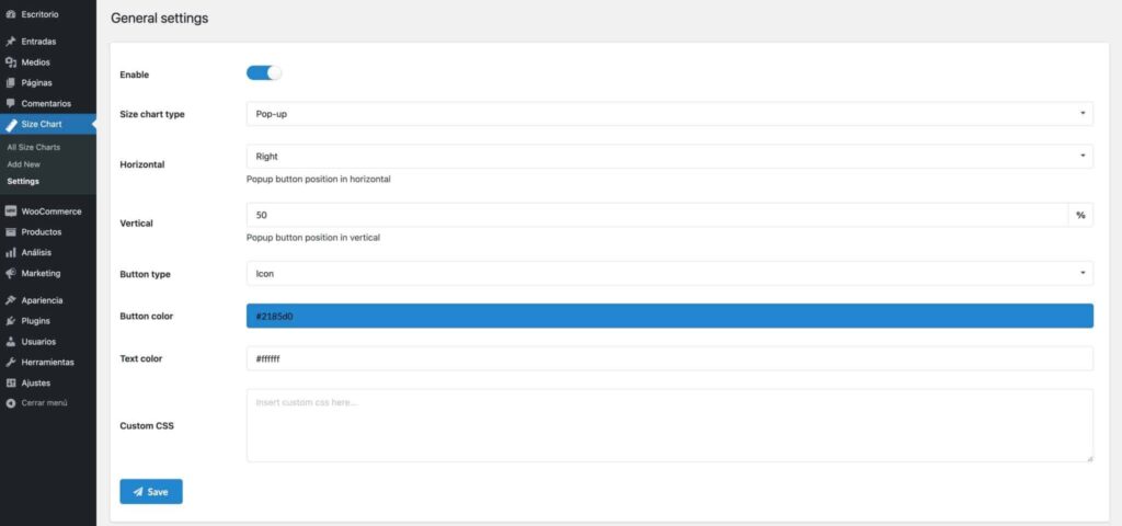 Guía de talles en WooCommerce-9