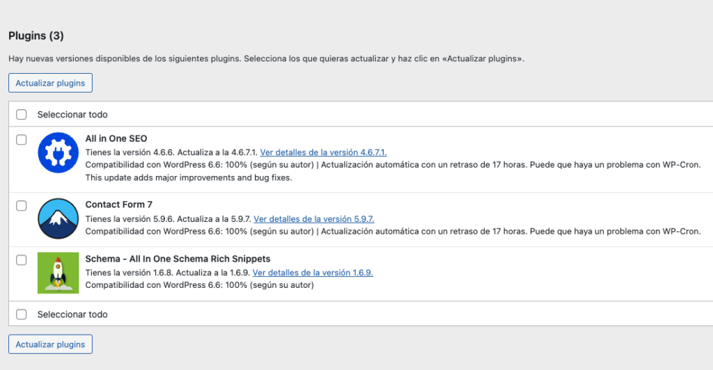 Plugins conflictivos en WordPress 3 1 x