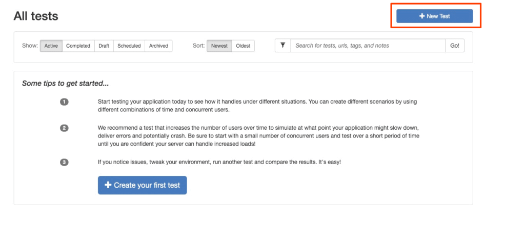 Cómo realizar una prueba de estrés en WordPress usando una herramienta gratuita 6 Prueba de estrés en WordPress-5