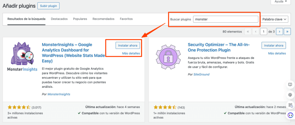 Rastrear URLs en WordPress-3