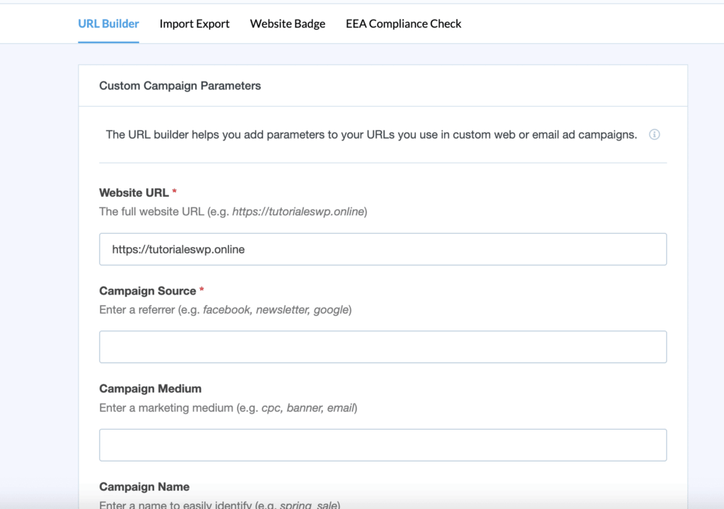 Rastrear URLs en WordPress-8