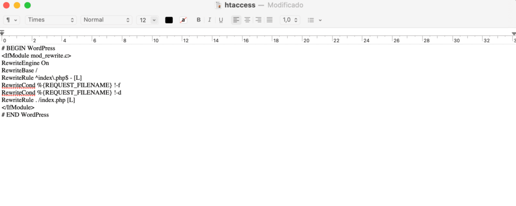 Reparar el archivo htaccess-3