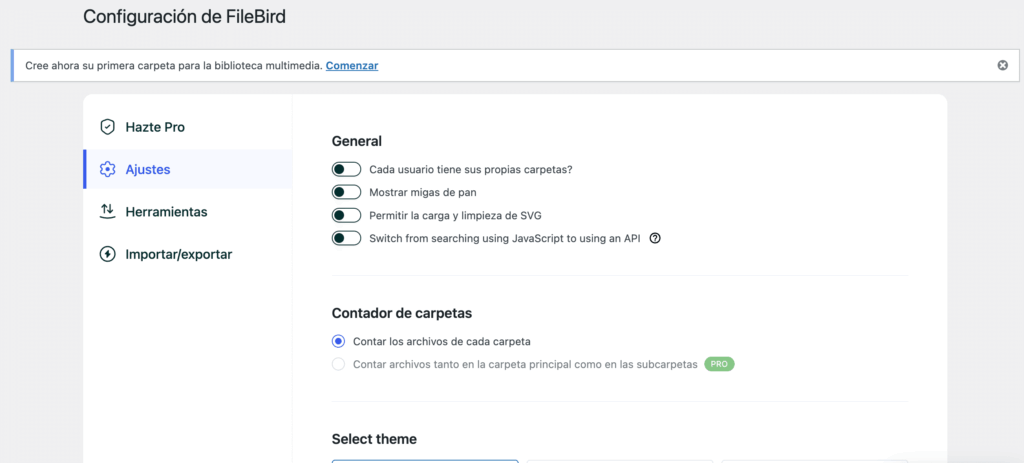 Restringir la biblioteca de medios en WordPress-9