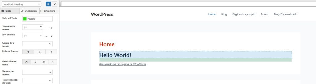 Agregar CSS personalizado en WordPress