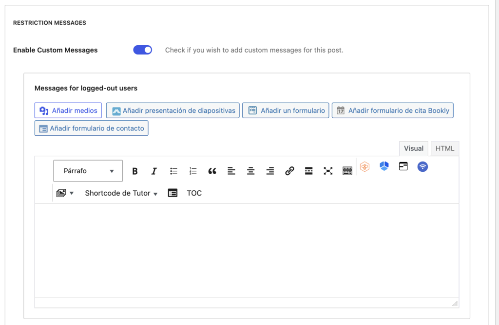 Cómo crear un sitio con membresía en WordPress 12 Sitio con membresia en WordPress-12