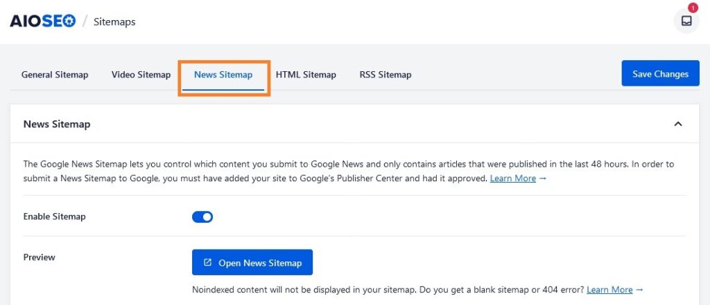 Subir mi sitio web a Google Noticias - 5