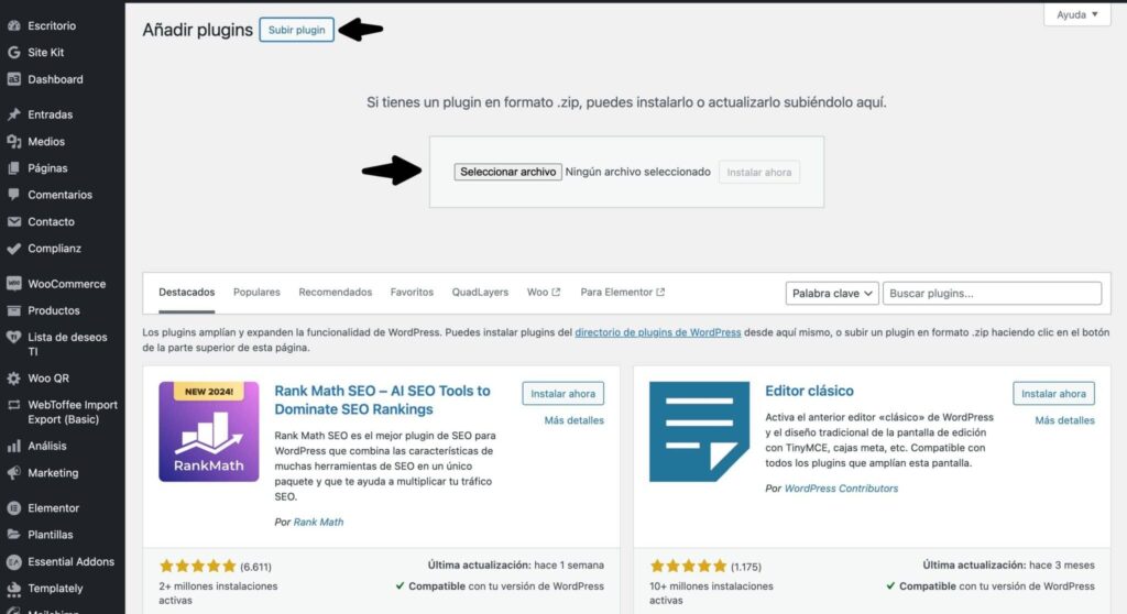 Subir plugins sin restricciones-1