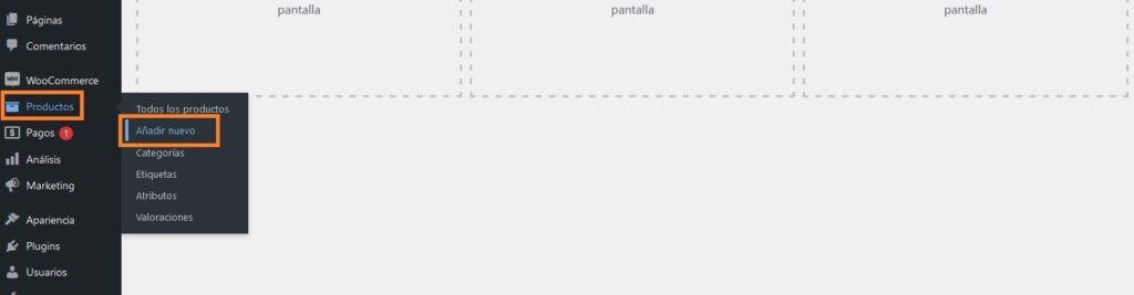 Cómo agregar y administrar productos con WooCommerce - 2