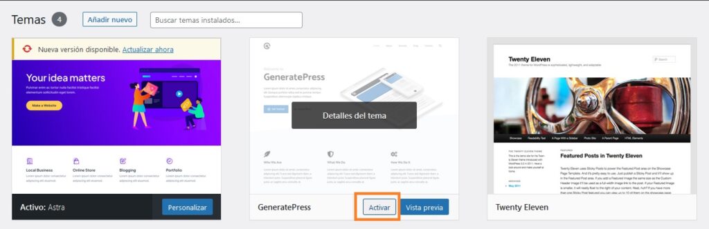 temas wordpress