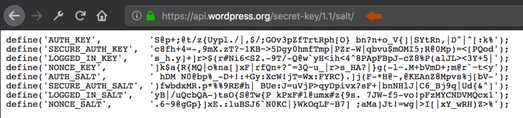 claves de seguridad en WordPress