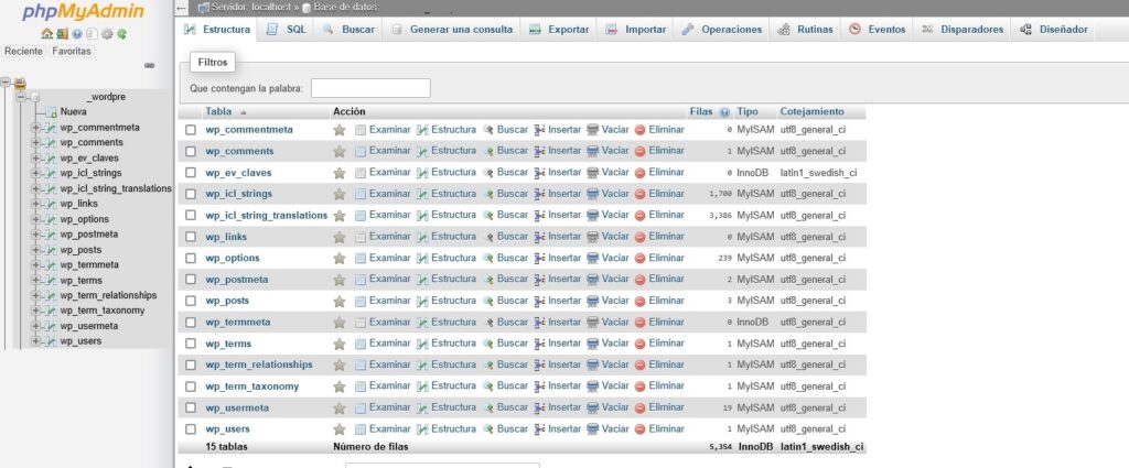Cómo funciona la base de datos de WordPress-1