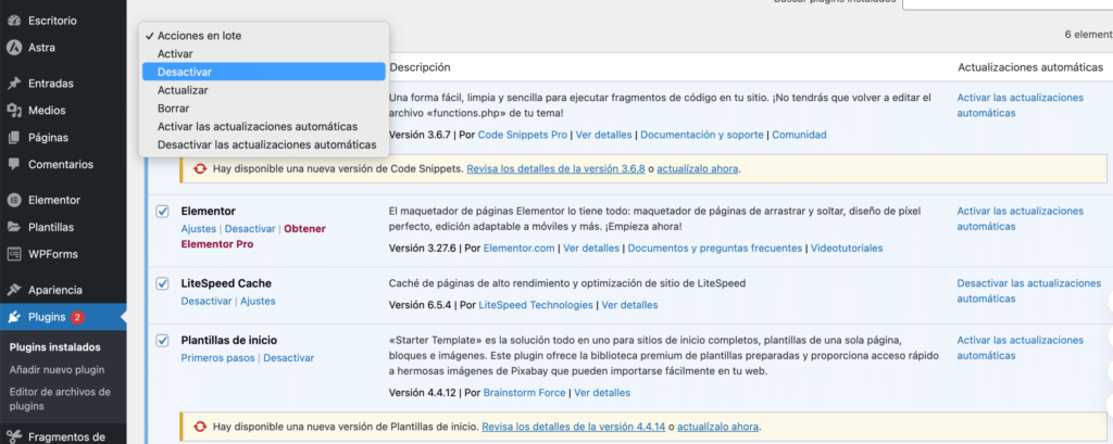 cómo reparar el CSS roto en WordPress