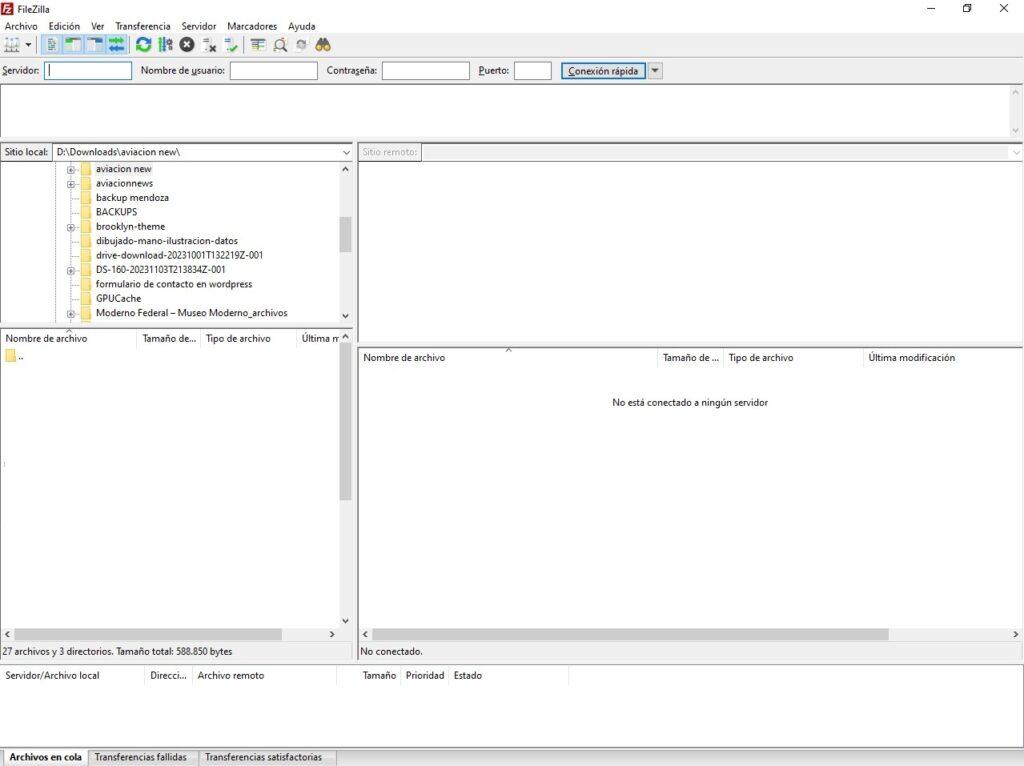Cómo usar FTP en WordPress - 5