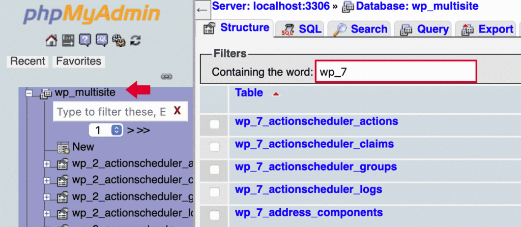 extraer un sitio desde un multisite-1