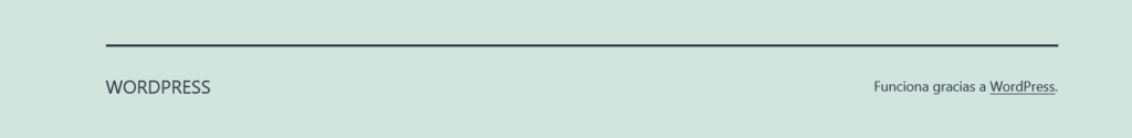 Cómo eliminar la frase «Funciona gracias a WordPress» del footer