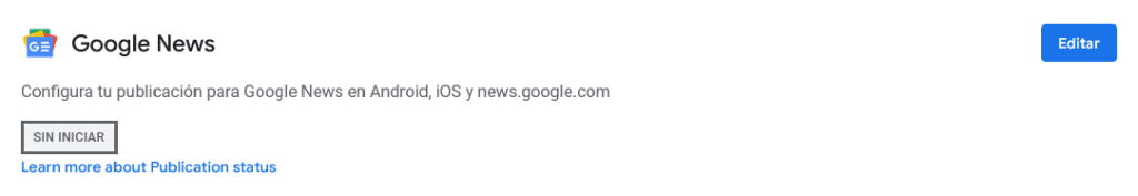 Subir mi sitio web a Google Noticias - 15