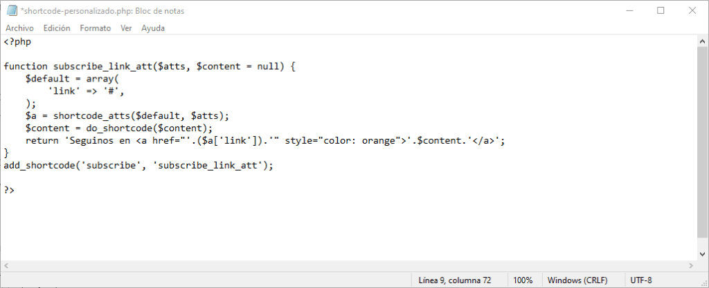 Cómo crear un shortcode en WordPress en 7 pasos