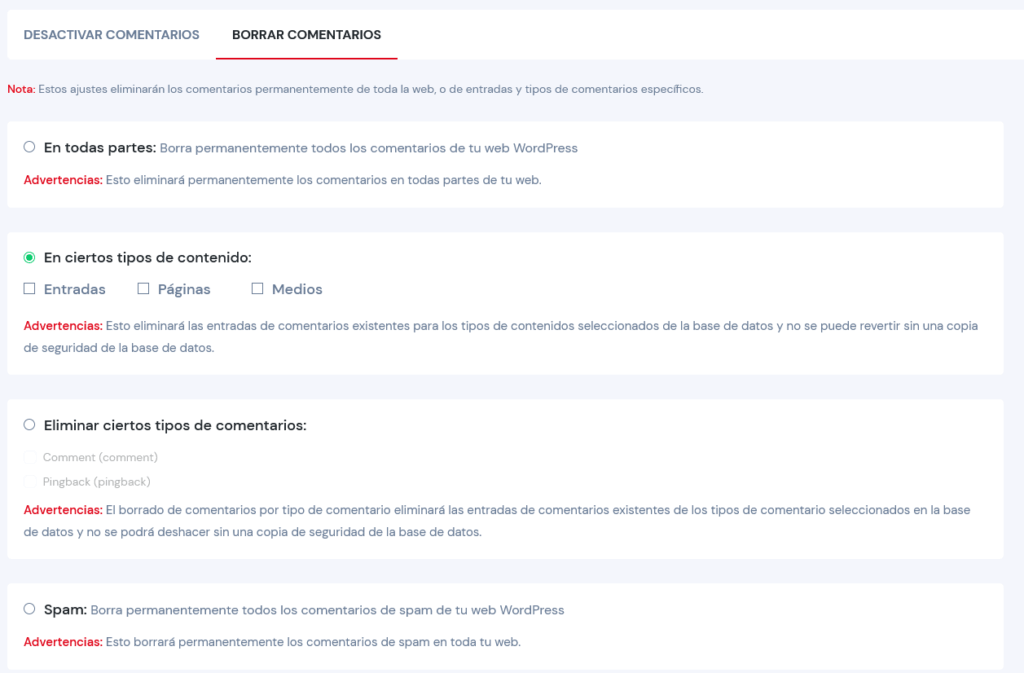 Cómo desactivar los comentarios en WordPress  7 métodos