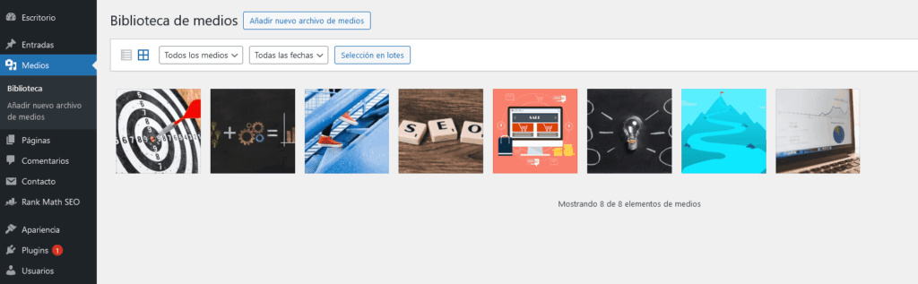 Limpiar la biblioteca de medios de WordPress - Dos métodos-2
