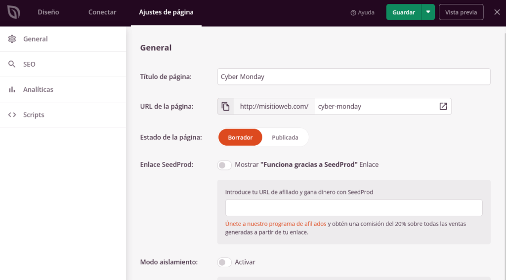 Guía completa: crear una landing page en WordPress 10 Guía completa: crear una landing page en WordPress - 10