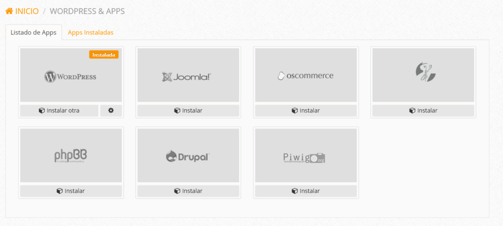 Instrucciones para reinstalar WordPress