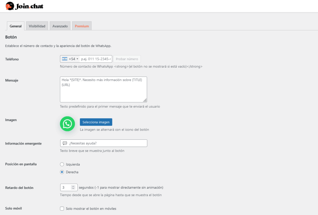 Cómo agregar botón de WhatsApp en WordPress - 2