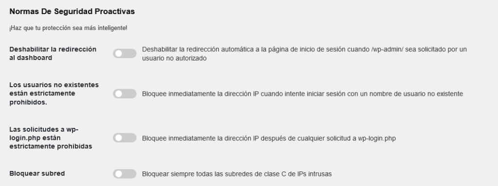 Mejorar la seguridad de WordPress con WP Cerber - 3