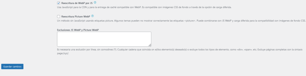 Optimizar WordPress con imágenes Webp - 5