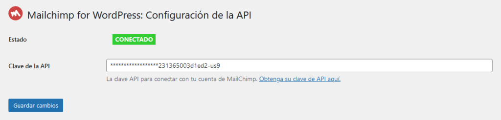 Usar Mailchimp con WordPress: Guía completa - 7