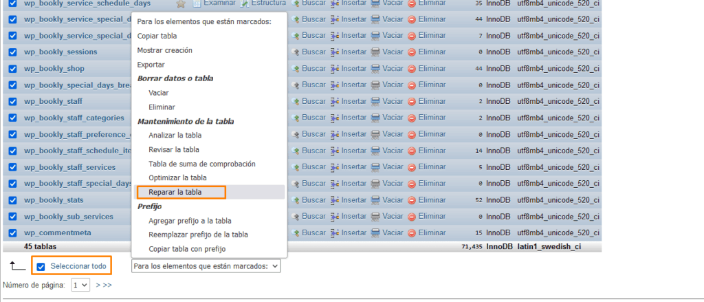 Reparar la base de datos de WordPress - Guía 2024 - 5