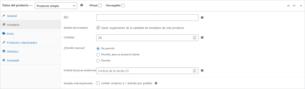 Cómo agregar y administrar productos con WooCommerce - 6