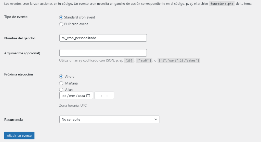Cómo configurar y administrar las tareas Cron de WordPress - 3