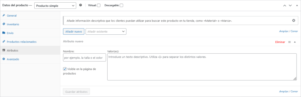 Cómo agregar y administrar productos con WooCommerce - 9