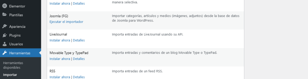 Cómo migrar tu sitio web de Joomla a WordPress en 9 pasos - 10