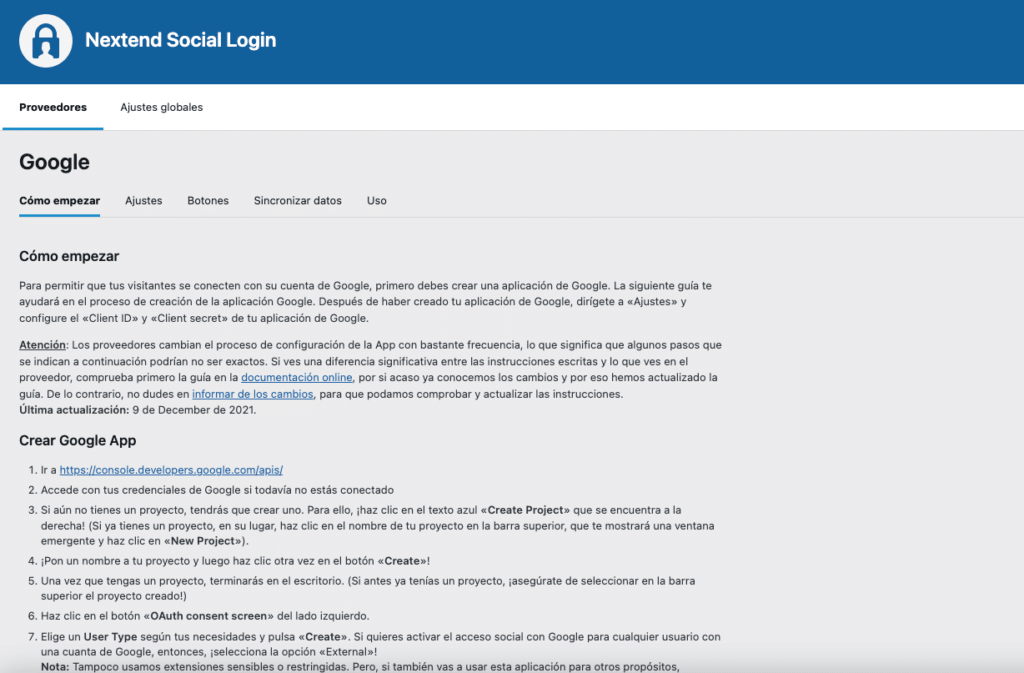 Cómo Loguearse con Google en WordPress 6 loguearse con Google en WordPress-6