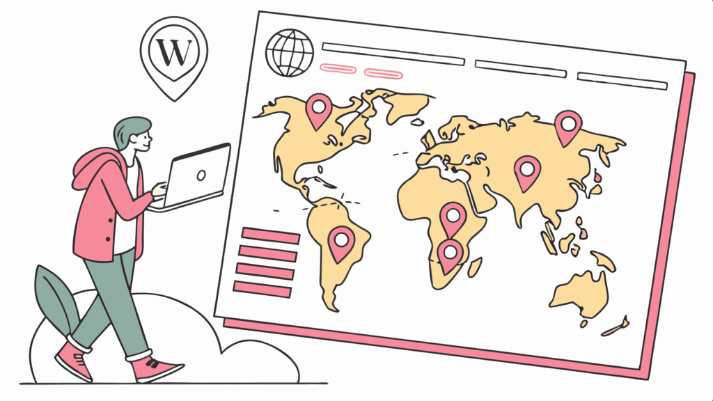 mapa interactivo en WordPress