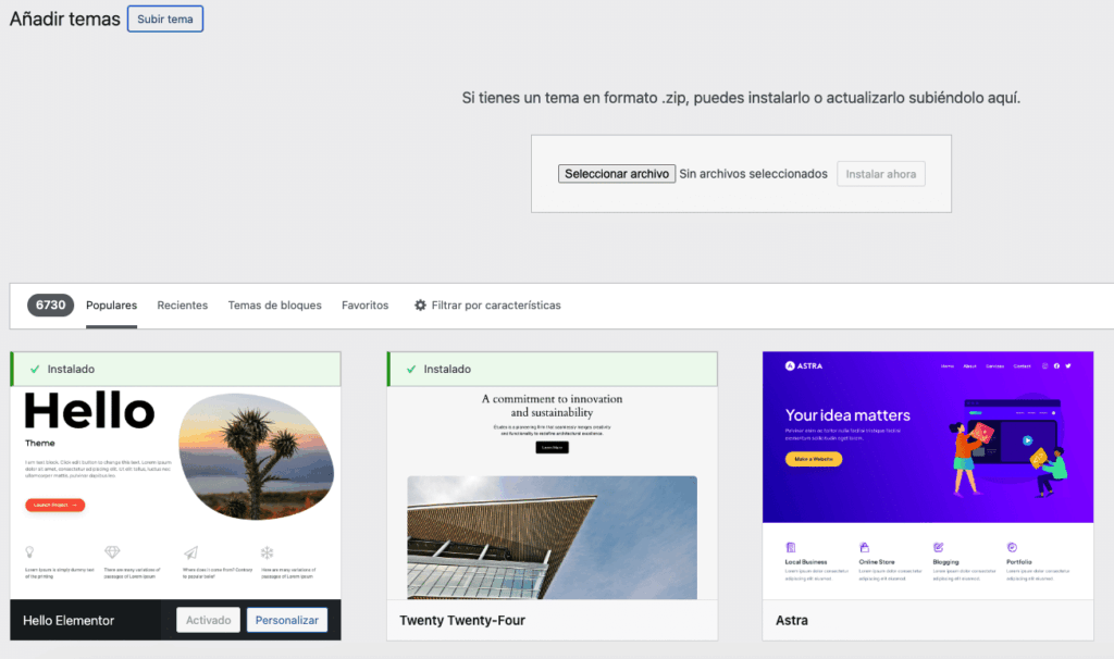 sitio de viajes en WordPress-2