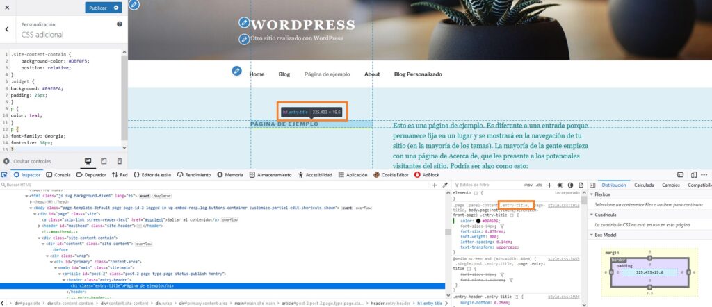 Crear y personalizar un tema hijo en WordPress