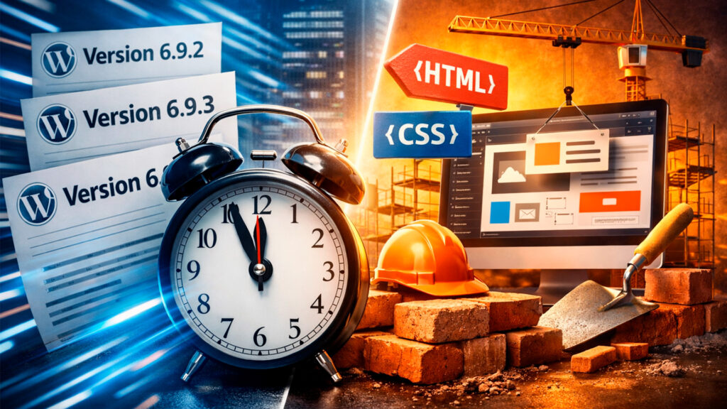 WordPress lanza 3 versiones en 24 horas y Bricks Builder da un paso fuerte en la creacion de sitios webs