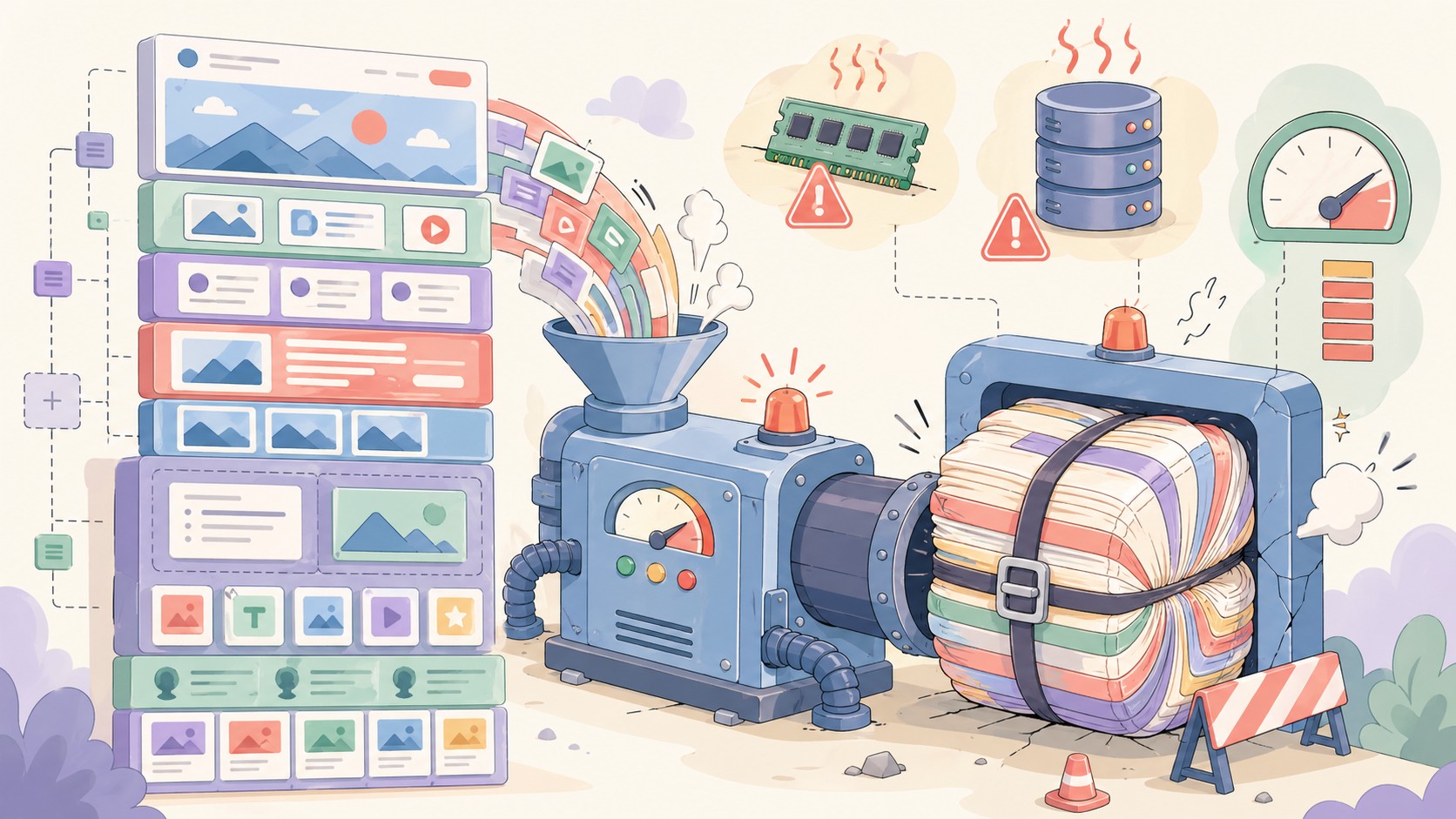 Simply static file is too large - ilustracion