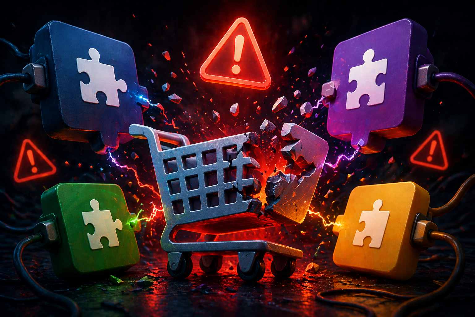 Carrito WooCommerce roto por conflicto de plugins: cómo depurarlo - ilustracion