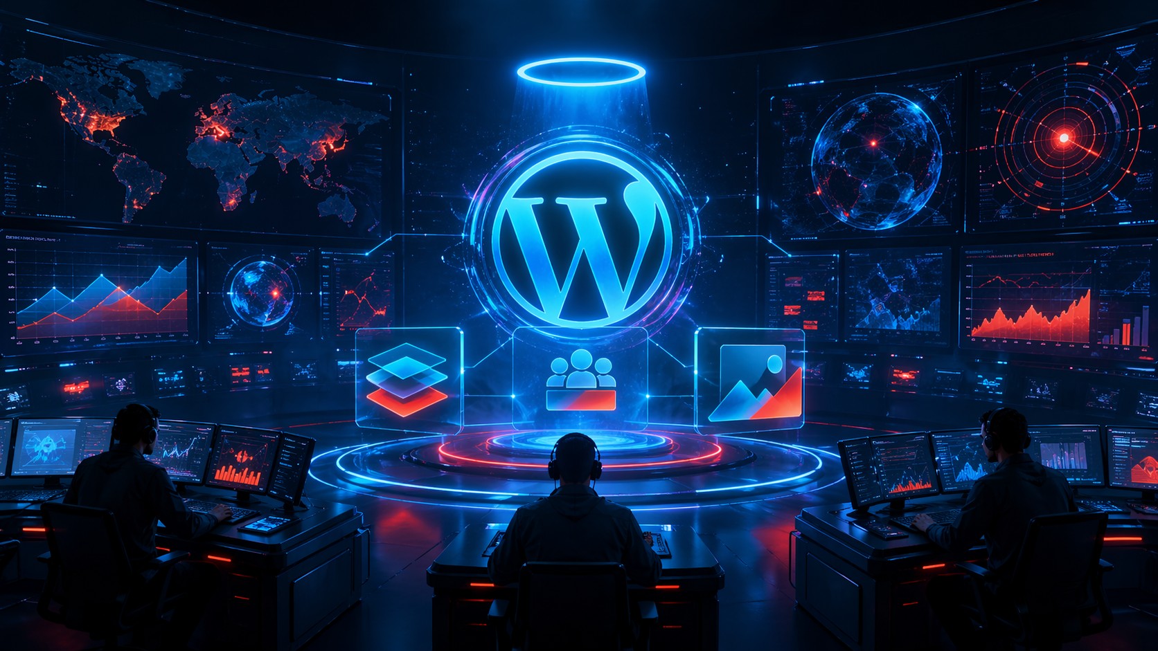 Expandir con: ["Gradientes de fondo combinables con imágenes en bloques", "Cómo aplicar gradientes sobre imágenes en el editor de bloques"] - ilustracion