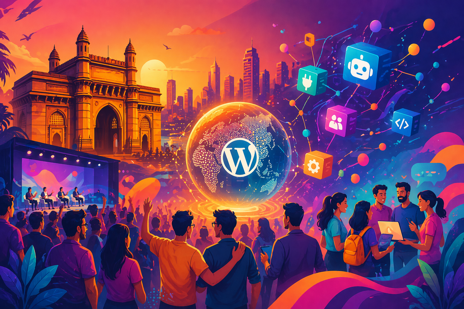 Expandir con: ["Cifras finales de asistencia y comparativa con ediciones anteriores", "Principales anuncios y novedades del evento"] - ilustracion